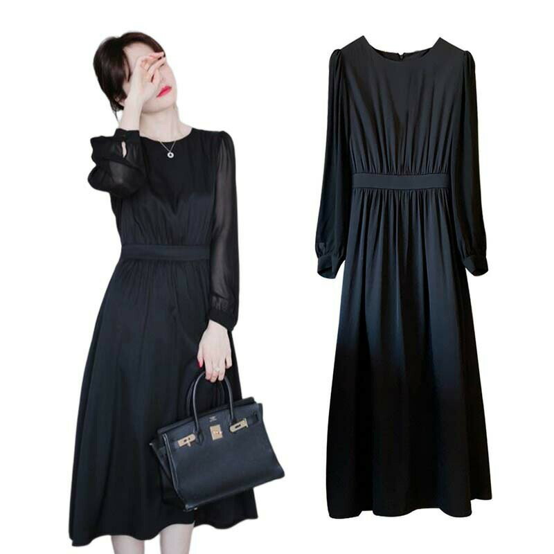 ワンピース 春 夏 秋 レディース プリーツワンピース ロング丈 ロングワンピース きれいめ ウエストリボン 着痩せ おしゃれ 通勤 入園式 卒業式 パーティードレス 結婚式