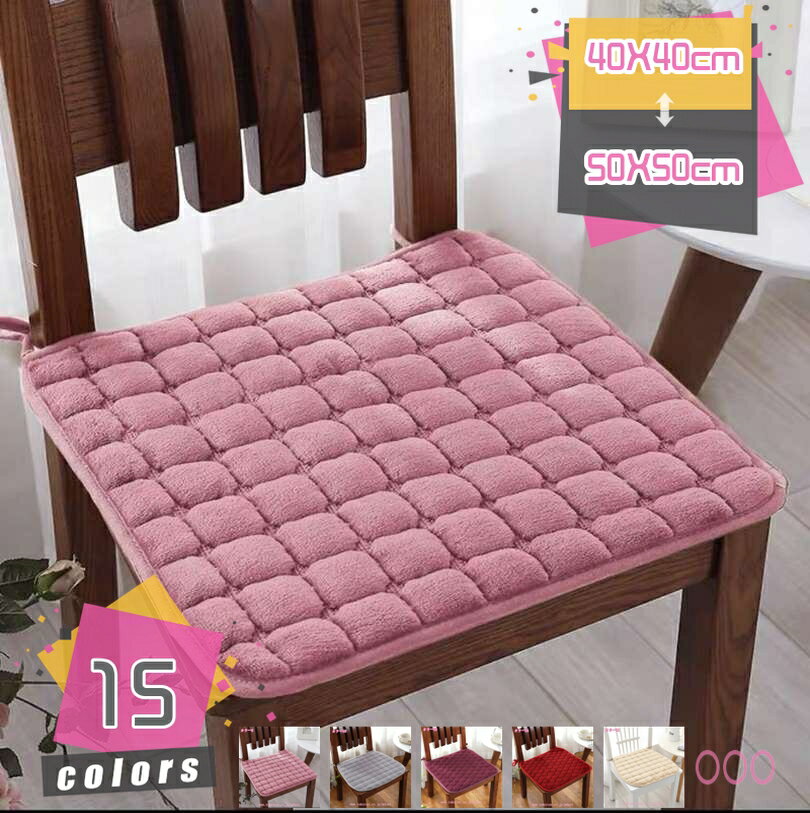 クッション いす用 シートクッション ひも付き 無地 馬蹄形 椅子用 ダイニングチェア用 座布団 オフィス 学生 おしゃれ かわいい 家庭用 四季通用 エスニック ネイティブ お尻が痛くならない 崩れにくい 静電気対策 mdnat
