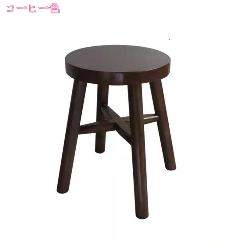 1000円OFFクーポン 円形スツール 小さい椅子 フラワースタン ウッドスツール 木製スツール ミニスツール ハイスツール 椅子 いす イス ローチェア オブジェ オシャレ インテリア 花台 アンティーク風 レトロ調 ミニテーブル ウッドチェア mdnat [3]