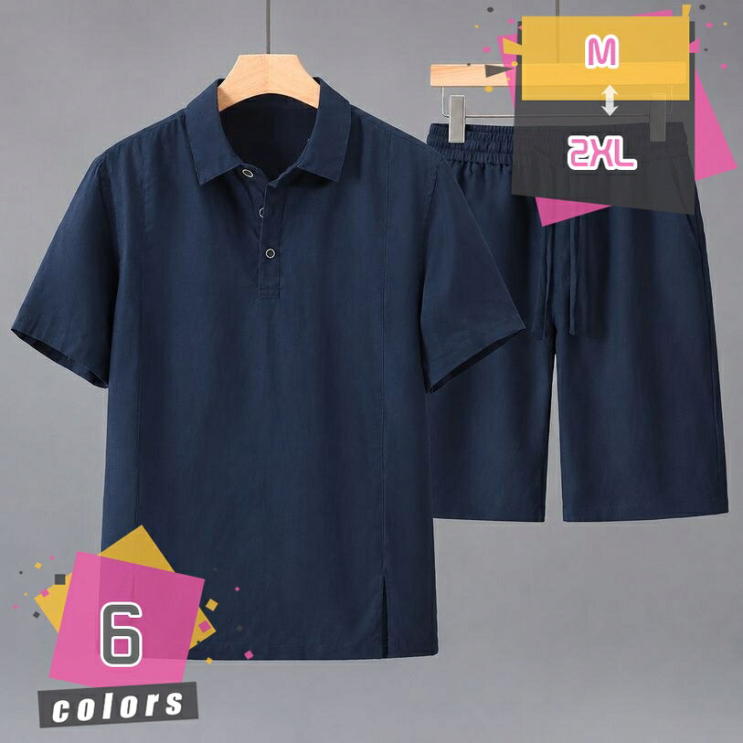 表地：綿麻メイン素材：綿麻【セット内容】Tシャツ+ロングパンツ。トップスが着るだけでこなれ感をアップしてくれます。ショーツは太ももにスキマができるようにワイドシルエットで仕上げました！【快適生地】上質な素材より作られ、柔らかくて肌触りがよく、涼しく夏を過ごせます。また、吸湿性と通気性を兼ね備え、汗をかいても不快感なく、さっぱりとした着用心地を楽しめます。【便利なディテール】ウェストはゴムと紐で調節しやすくなって、リラックス感とストレスフリーでフィットな穿き心地。両サイドにポケットをしっかりと配置、機能性もアップ！【スタイル】Tシャツと合わせても 爽やかなコーディネイトになること間違いなしのアイテムです。ゆったりとしたデザインは今年らしくポイント使いにぴったりです。【適用の場合】シンプルでカジュアルな定番の 夏服 上下セット。着回し自在、年齢を選ばず、日常着・通勤通学・部屋着・カジュアルコーディにもスポーツ・アウトドアにも活躍できるスウェットメンズ上下セットです。【商品仕様】 素材：綿麻、その他 対象：メンズ サイズ：M-2XL （単位：cm）サイズ表によって選択ください。　 季節：春 夏 秋 セット内容：半袖tシャツ＆ロングパンツ2点セット 【選ばれる理由】 盛夏に向けて通気性が良い素材を使用。 軽くてサラッと着れる肌触りのいい生地なので、ごわつきなく着用できるシャツセットアップです。 シーズンや流行に左右されないVネックのビッグTはメンズなら何枚でも持っていたい商品。 半袖＆長ズボンならではの開放感で、 蒸し暑い夏の夜も快適にお過ごいいただけます。 上下別で活用いただけるので、これ1着で色んなコーデを楽しめます！ ウエストはゴムで 適度に効いて、紐付きで便利です。 野暮ったくなり過ぎず、楽に履いていただける採寸にこだわりました。 【注意事項】 ※表示サイズがある場合、多少の誤差(約1-3cm、)が生じる場合がございます。 ※製造上、細かな汚れやシワ糸のほつれが発生する場合がございます。 ※モニターの発色の具合によって実際のものと色が異なる場合が御座います。 【関連キーワード】セットアップ 2点セット 大きいサイズ 小さいサイズ カジュアル リクルート 卒園式 卒業式 入学式 入園式 お宮参り 七五三 結婚式 パーティー 謝恩会 通勤 服装 スカート パンツ 春 夏 秋本ページの内容はあくまで参考資料です。実際の商品を必ずご確認くだセットアップ メンズ 夏 大きいサイズ 夏服 メンズ 大きいサイズ セットアップ パッツ メンズ大きいサイズ夏物セットアップ 上下 部屋着ゆったり 父の日 プレゼントセットアップ キッズ 130 女の子 男の子 100 セットアップ メンズ 大きいサイズ スーツ 半袖 春 セットアップ キッズ 半袖 半袖 セットアップ キッズ スポーツ 半袖 セットアップ キッズセットアップ キッズ 男の子 夏 半袖 洋服セット 半袖 黒 160 運動 110 フォーマル 男の子 スーツ キッズ フォーマル セットアップ ベビー 初節句 出産祝い 結婚式 御酒落 子供服ジャージ メンズ 上下セットアップ 春 秋 トレンド スウェット セットアップ 長袖 トップス パンツ ズポン 春 ジャケット 春服 長袖 ジャケット 上下セット 春 夏