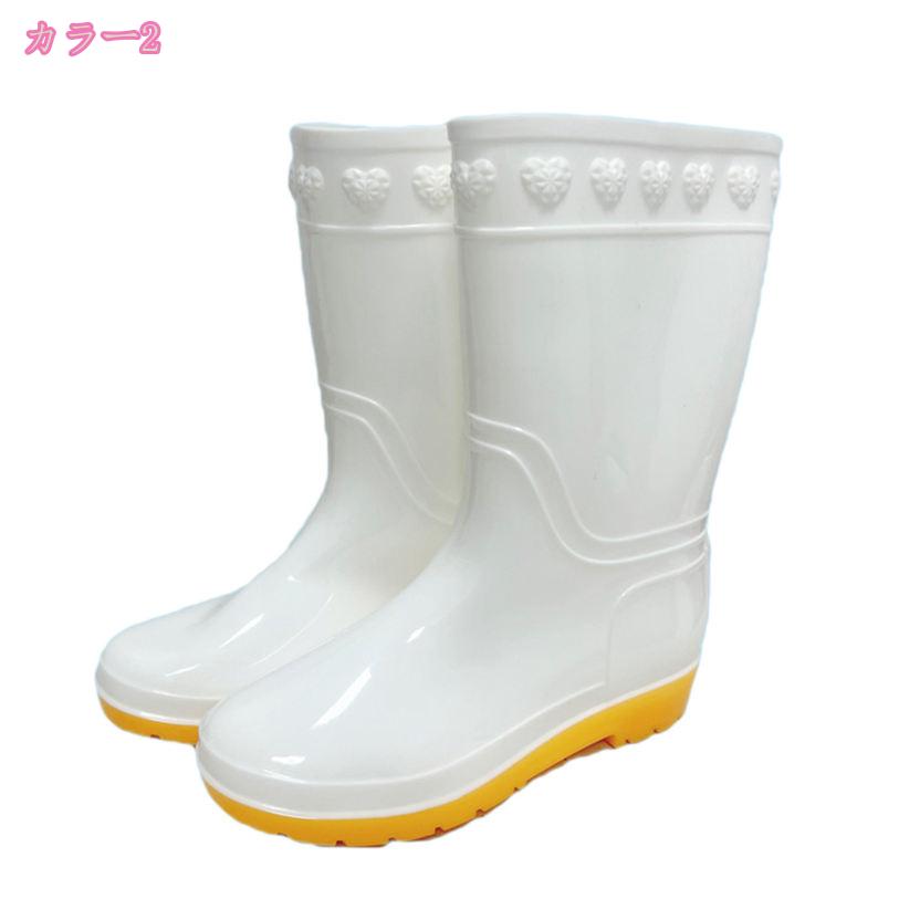 800円OFFクーポン レインシューズ レディース レインブーツ 軽量 ヒール 長靴 シンプル おしゃれ 防水 防滑 ガーデニングブーツ 洗車シューズ カジュアル 雨靴 梅雨対策 快適 滑らない 大きいサイズ ショートレインブーツ PVC 防水 mdnat — vista 3