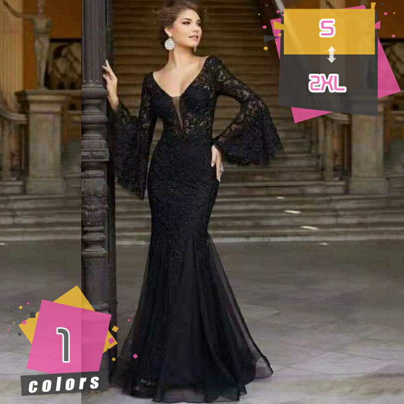 カラードレス パーティードレス 花嫁 ドレス 結婚式 フォーマルドレス 二次会 ロングドレス ブライダル 発表会 カクテルドレス 演奏会 コンサート 披露宴 お呼ばれドレス ミセス お呼ばれ 春・夏・秋・冬 宴会 長袖 忘年会 mdnat