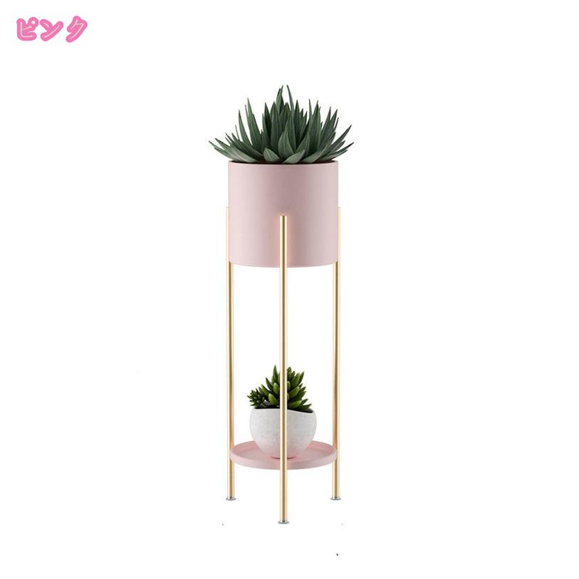 1000円OFFクーポン プランタースタンド アイアン 花台 玄関 フラワースタンド 室内...