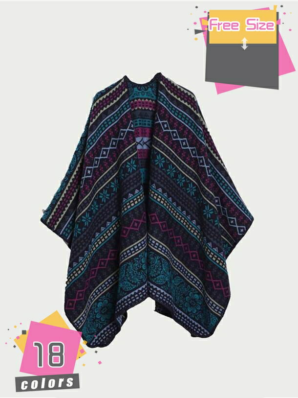 ポンチョ ストール レディース マント ブランケット ショール マフラー 暖かい 軽い ケープ カーディガ..