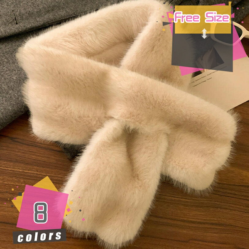 1000円OFFクーポン エコファーティペット スカーフ マフラー 大きい ストール ファー 秋 冬 レディース 防寒 厚手 なめらか 旅行 ストール ボリューム ネックウォーマー スヌード 小顔 厚み ショール 二次会 パーティー もふもふ 暖かい mdnat