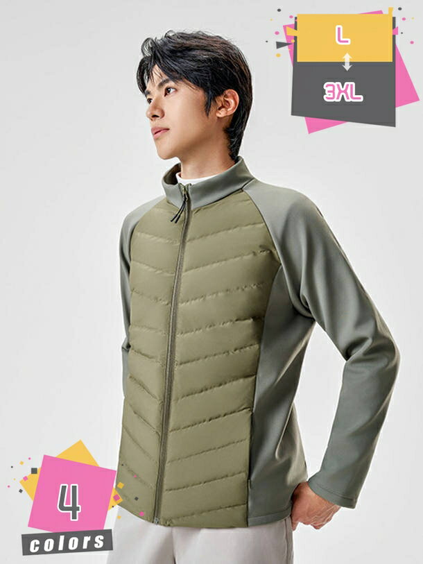 中綿ジャケット 冬用 メンズ ダウンコットンジャケット大きいサイズ ショート丈 中綿コート 無地 厚手 防寒性 保温性 暖かい ビジネス カジュアル 冬服 トップス 立ち襟 スポーツ 秋冬 防風 紳士用 ハイネック mdnat