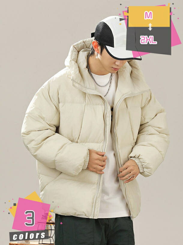 ダウンジャケット ダウンコートメンズ ロング丈 軽量ジャケット ハイネック 大きいサイズ 冬アウター 防風 アウトドアウェア 厚手 防寒 男性 冬物 30代 40代 体型カバー 保温 ファスナー フード付き ブルゾン あったか mdnat