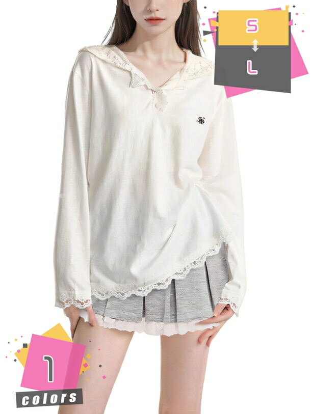 500円OFFクーポン Tシャツ 長袖 レディース 夏 薄手 UVカット パーカー シンプル フード付き カットソー ゆる 体型カバー サマーパーカー 夏服 おしゃれ レース 刺繍風 tシャツ 半袖 トップス シャツ 透け 大きいサイズ ストリート系 ゆったり mdnat