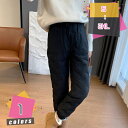 ハイウエスト ダウン入り レディース パンツ ダウンパンツ 防寒パンツ ジョガーパンツ 防寒パンツ ボトムス 秋冬 あったか 軽量 防寒対策 暖かい 大きいサイ...