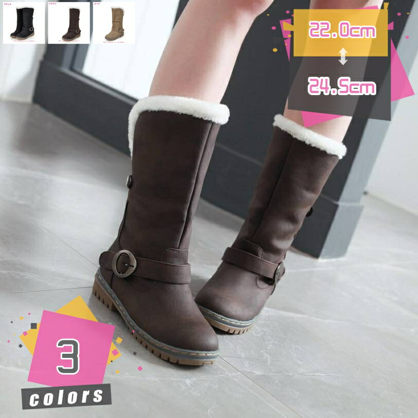 スノーブーツ メンズ レディース ショート ブーツ スノーシューズ ユニセックス ブラック ウィンターブーツ ミドル丈 防水 防寒 防滑 保暖 冬用 ムートンブ...