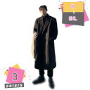 1000円OFFクーポン チェスターコート トレンチコート メンズ 大きいサイズ ゆったり 暖か アウター 厚手 フォーマル カジュアル 秋冬 厚手 防寒 防風...