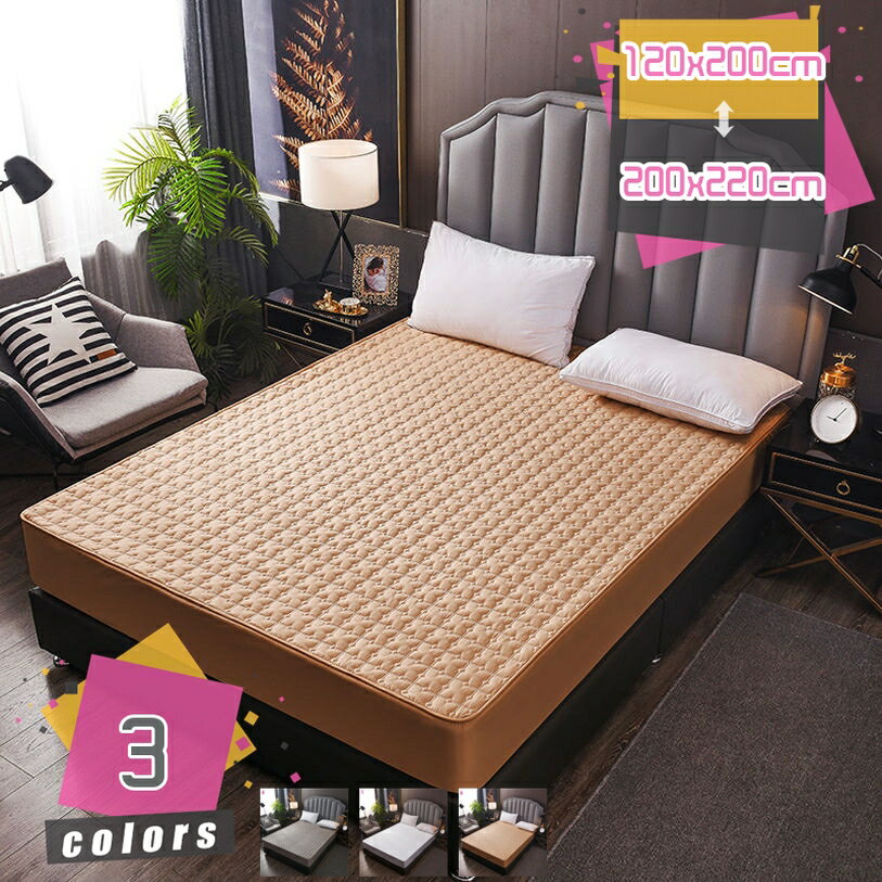 1000円OFFクーポン コットンボックスシーツ 綿 吸水 ボックスシーツ パイル シングル 暖かいボックスシーツ 中綿入り 寝汗対策 ポリエステル ベッドパッド 快適 さらさら 速乾 ほこりの出にくい 洗える 防臭 コットン 暖か敷きパッド マット 柔らか敷きパッド mdnat