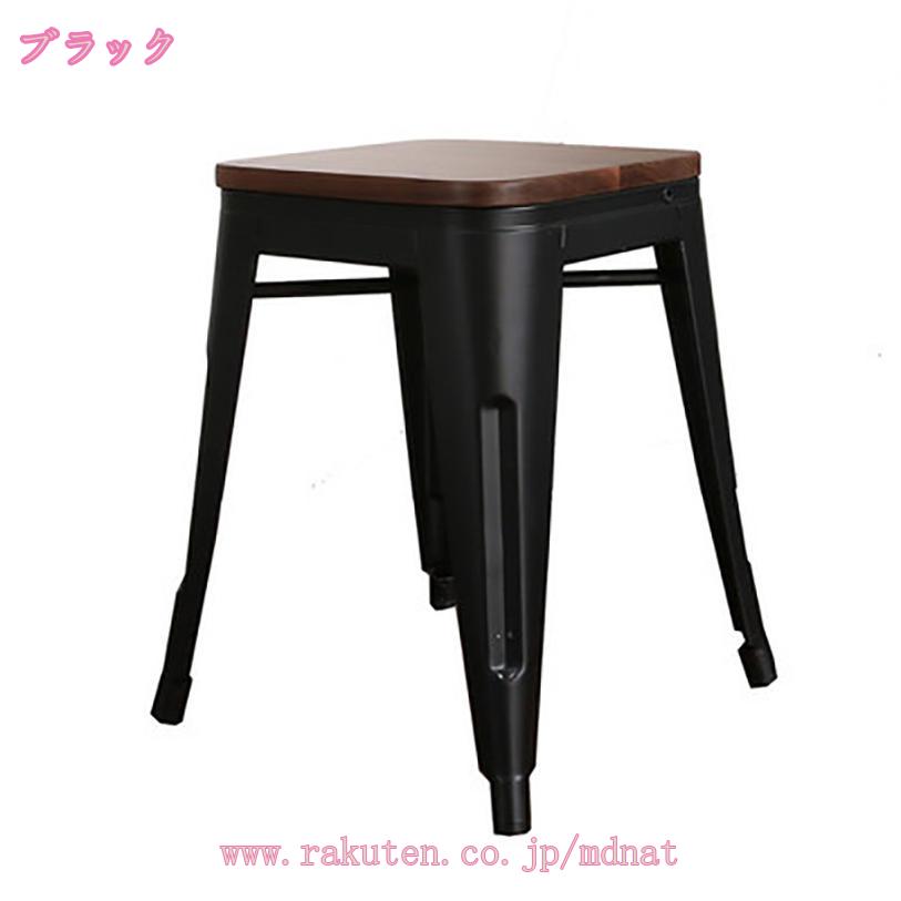 2000円OFFクーポン スツール 木製 椅子 チェアー スタッキング おしゃれ かわいい 北欧 西海岸 ヴィンテージ レトロ モダン インダストリアル アイアン 飾り台 チェア いす 金属製 イス カフェ風 金属製 デザインスツール 2脚セット mdnat