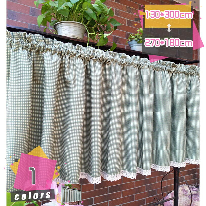 777円OFFクーポン カフェカーテン 小窓 ジオメトリー 北欧 お洒落 チェックパターン カフェカーテン シンプル ホームデコレーション トイレの棚 カラーボックスの目隠し カフェ屋 キッチンの小窓 台所 収納棚 通気性 装飾 引越し祝い 模様替え 柔らか mdnat