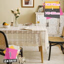 キャンプ テーブルクロス レース 長方形 北欧 テーブルカバー 快適な家ヨーロッパスタイルのシンプルな刺繍上品なレーステーブルクロス ナチュラル レースの テー...
