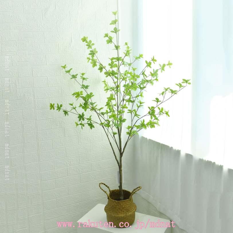 TandMのフェイクグリーン 人工観葉植物 造花 観葉植物 グリーンインテリア プレゼント 大型 鉢植え 模様替え おしゃれ モダン シンプル 店舗 ディスプレイ カフェ 南国 リアル 玄関 リビング オフィス 部屋 お祝い 樹 木 mdnat｜アングル3