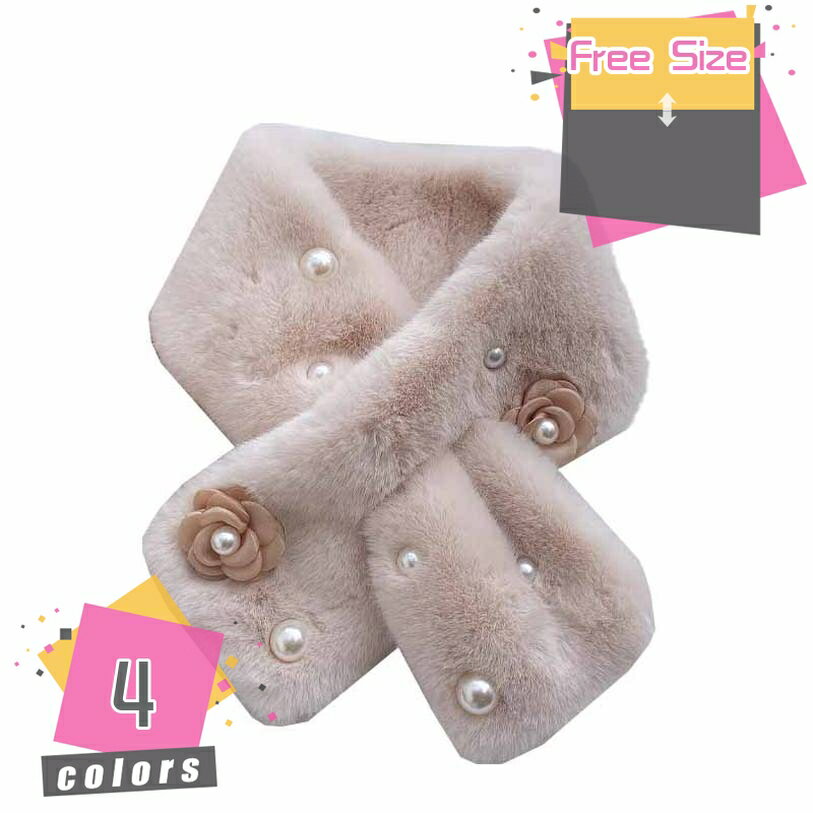 ファー ティッペット マフラー 襟巻き フェイクファー ティペット ストール 大判ストール 韓国風 レディース 差し込み 厚手 ミニマフラー ファー 小顔効果 防寒 暖かい あったかい ふわふわ プレゼント 日常 学生 外出用 mdnat