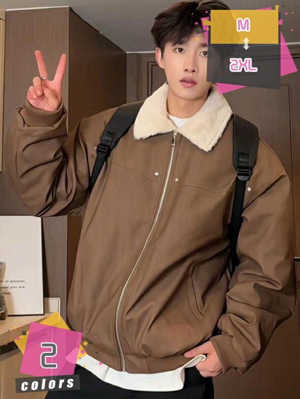 メンズ ジャケット 中綿コート 裏ボアコート 革ジャン 秋冬 防寒着 裏起毛 ボア コート フライトジャケット 防寒 ブルゾン 保温 カジュアル おしゃれ 登山 釣り アウトドア 冬服 ミリタリージャケット