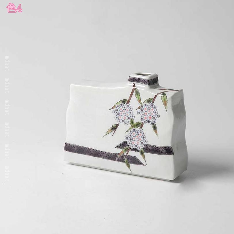 1000円OFFクーポン フラワーベース 花瓶 陶器 和風 花器 北欧 つや消し面 し大 か...