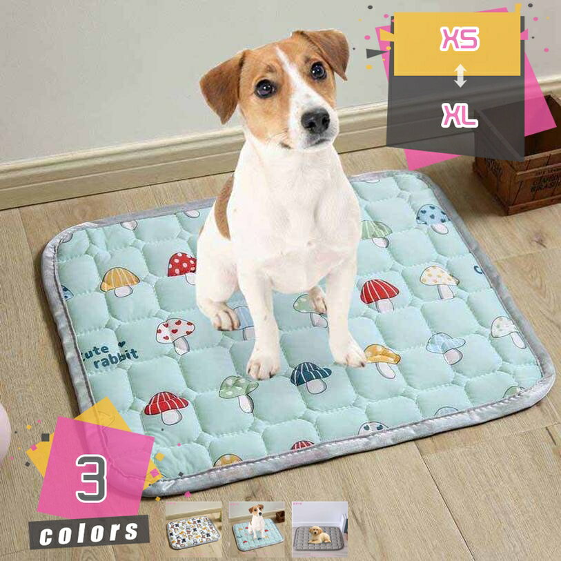 Anti-Skid, Deodorizing - ペットベッド クール 洗える 夏用 クール ペット用 ソファベッド 角型 ペットベッド 室内 犬 イヌ いぬ 猫 ネコ 小型犬 春夏 涼しい 夏用ベット 接触冷感 犬用 猫用 枕 犬用ベッド 猫用ベッド かわいい おしゃれ ペットパッド mdnat