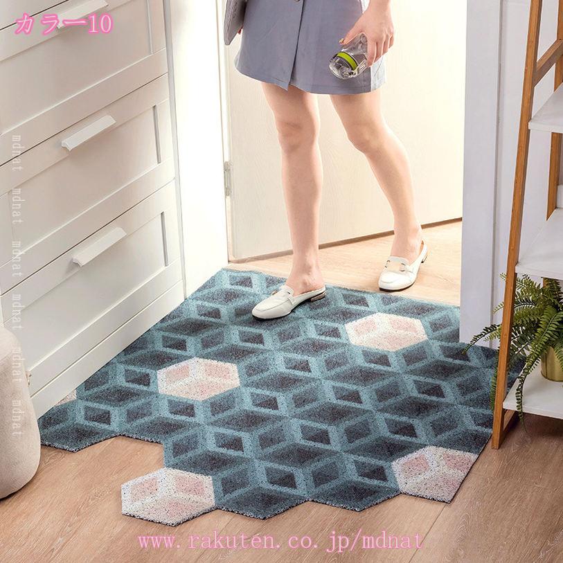 汚れ防止 玄関マット 屋外 おしゃれ 屋外用 泥落とし 業務用 家庭用 エントランスマット 大理石 リーフ柄 洗える 室内 屋内 シンプル かわいい 敷物 丸洗い 水洗い pvcマット ふかふかテラスマット 玄関 ベランダ 通気 水はけ mdnat