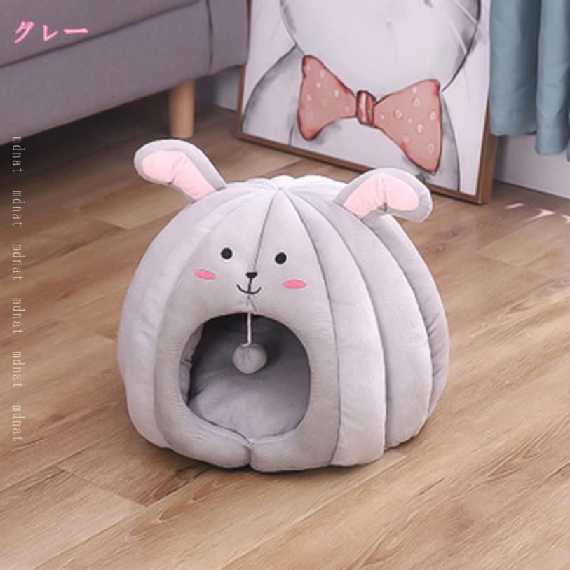 500円OFFクーポン 猫ハウス 冬 小型 2WAY クッション キャットハウス 猫用ベッド ...