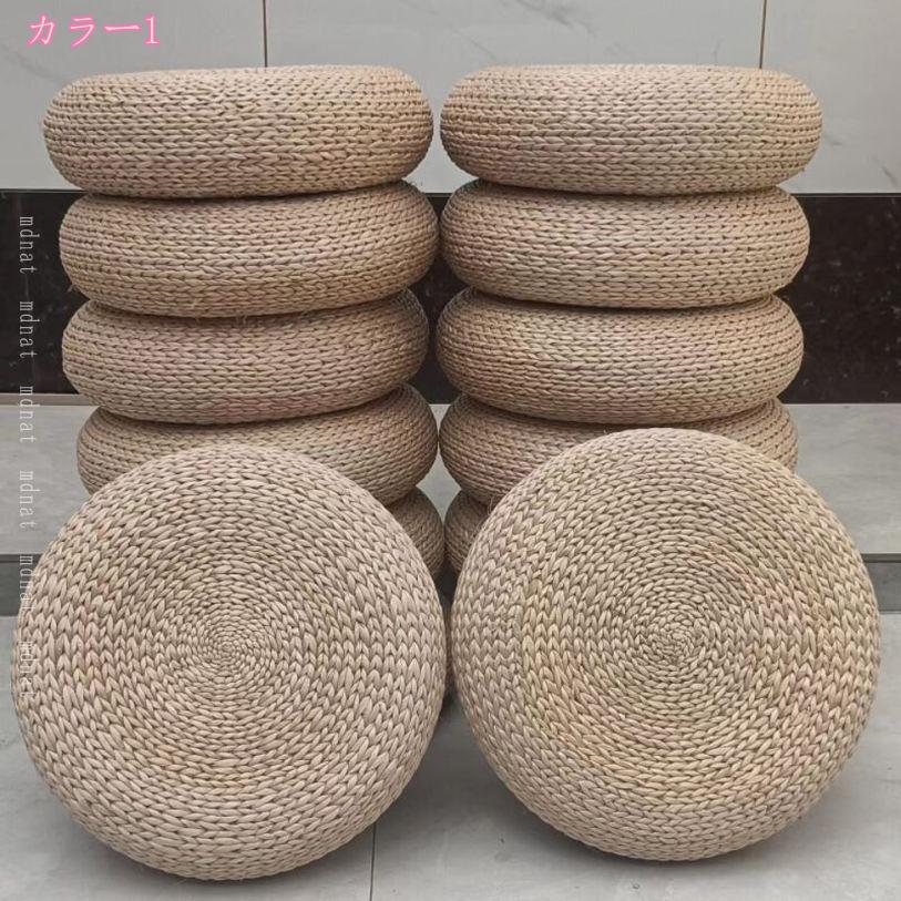 1000円OFFクーポン い草 座布団 丸 い草座布団 シートクッション 円形 い草製の円形座布団 い草クッション 丸型 ざぶとん クッション 丸 北欧 大きめ 丸い座布団 天然素材 抗菌 消臭 手作り 通気性 ラウンドクッション 素朴 和風 和室 瞑想 mdnat [2]