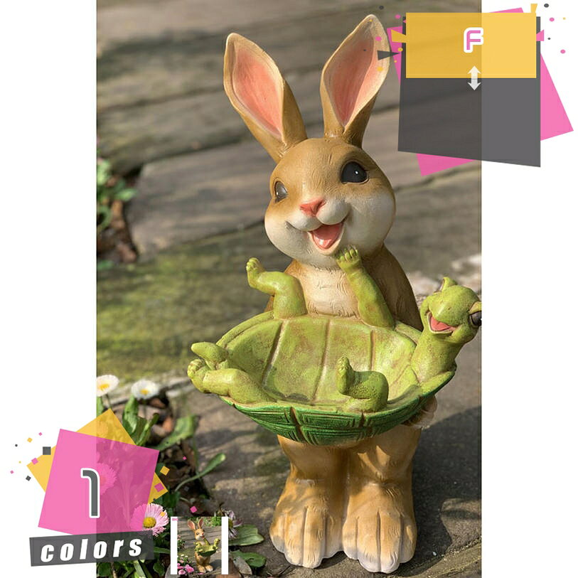 1000円OFFクーポン 置物 かわいい うさぎ ガーデン 雑貨 庭飾り オブジェ 盆栽造園 盆栽飾り インテリア 北欧 ガーデニング 飾り物 おしゃれ 動物 ガーデンオーナメント 部屋装飾品 耐久性 デコレーション オーナメント 装飾品 家の装飾 mdnat
