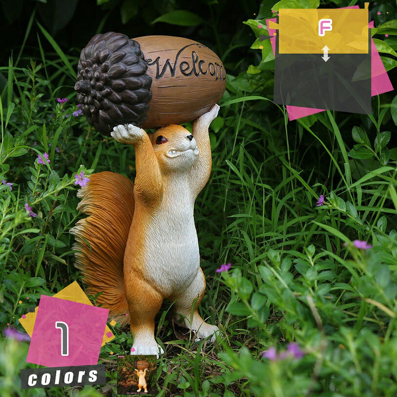 500円OFFクーポン ガーデニング雑貨 ガーデンオーナメント かわいい アニマル 動物...