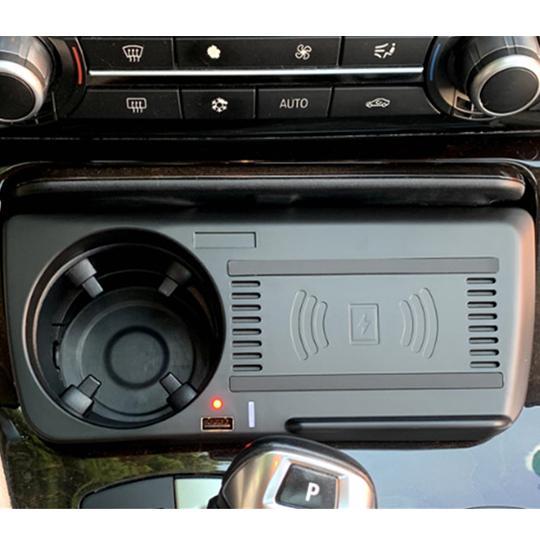 ワイヤレスカーチャージャー BMW 簡単設置 充電器