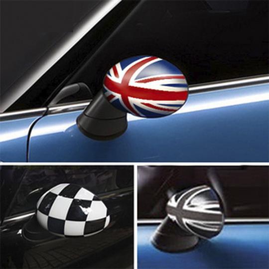 バックミラー ステッカー ミニクーパー クラブマン 車