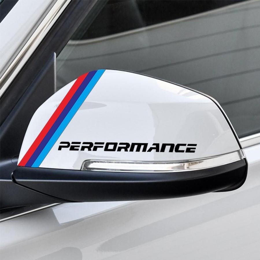 【楽天スーパーセール】ステッカー PERFORMANCE BMW パフォーマンス 22×3.5cm サイドミラー