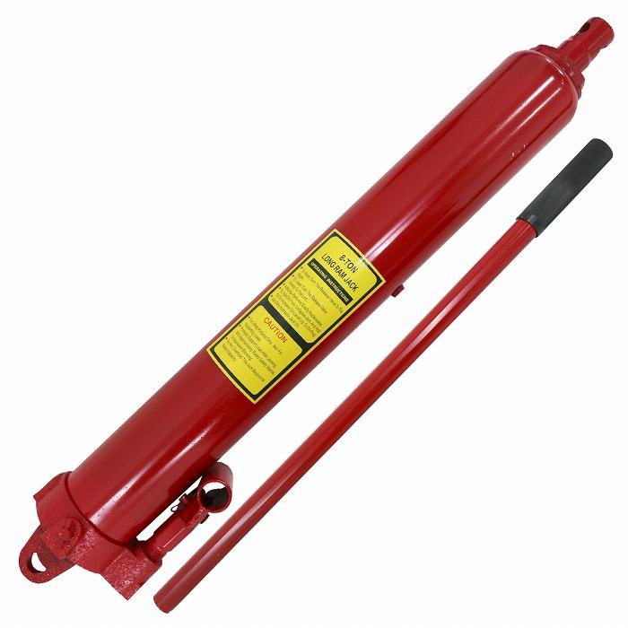 乐天商城 - エンジンクレーン用 ロングラムジャッキ 8t 8トン シングルポンプ式 油圧シリンダー 油圧 ジャッキ 交換用ジャッキ 手動