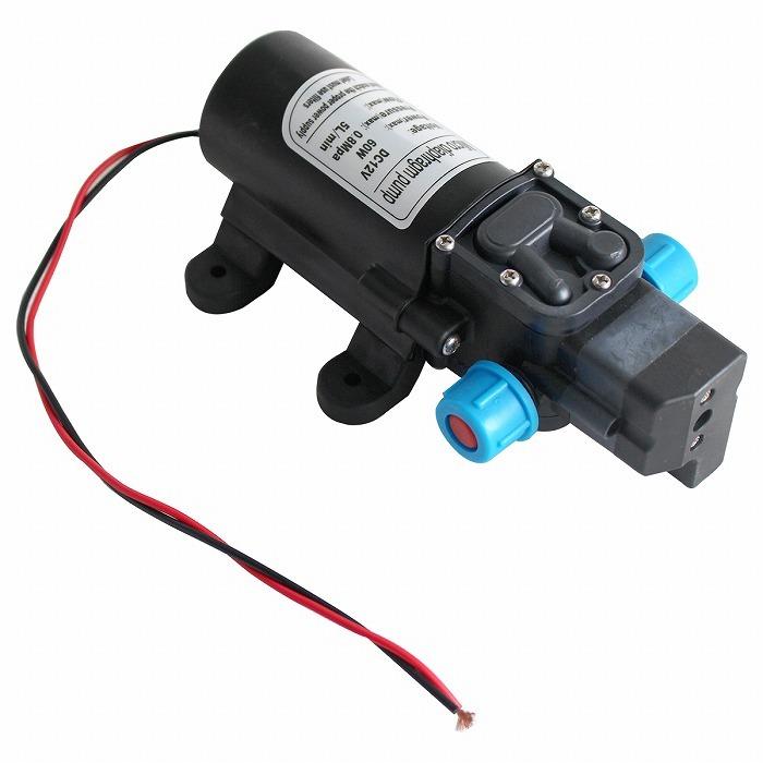 乐天商城 - 汎用 12V ダイヤフラム 電動 ウォーターポンプ 小型 給水 ポンプ 水汲み 散水 洗車 アウトドア シャワー キッチンカー 水道