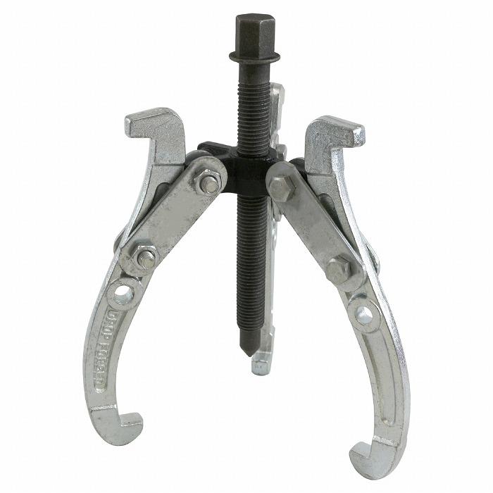 Rakuten - 手動 ギアプーラー 3本爪 2本爪 兼用 外径 60〜150mm 対応 6インチ ギア プーリー 抜き 外し 外掛け 内掛け 150mm 工具