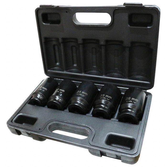 乐天商城 - 1/2 12.7sq インパクト用 ハブナット 外し 30mm 32mm 34mm 35mm 36mm 12角 二重六角 ハイエース ランクル 原付プーリー ハブソケットセ