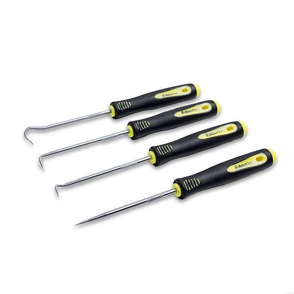 乐天商城 - ピックアップ ツール 工具 4本セット Oリング オイルシール リムーバー 外し ゴムカップ シール 修理 整備 交換 車 バイク