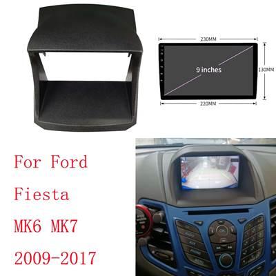 【並行輸入品】 フォードフィエスタmk6 2009-2017 9インチ 2dinステレオパネル 16ピン配線ハーネス パワーコード canbusデコーダー用カ