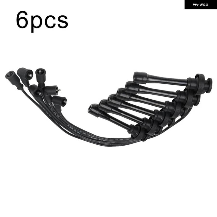 Rakuten - 並行輸入品6個 ブラック プラスチック OEMナンバー MD371794 MD338249 イグニッション ワイヤーセット 三菱 パジェロ モンテロ アクセサ