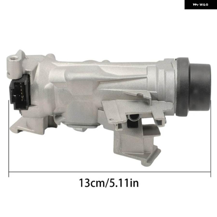 Rakuten - 並行輸入品シルバーメタル OEMナンバー 1K0905851B ゴルフ 6 MK6 2008-2013 イグニッション スイッチロック シリンダー キー付き カーア
