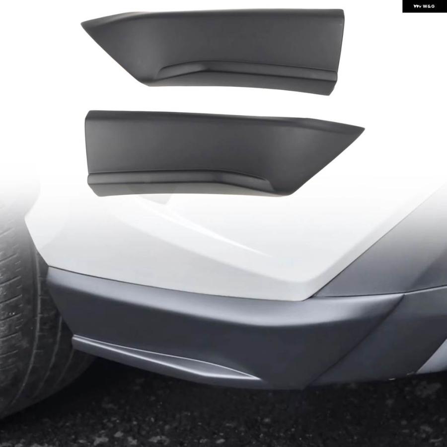 Rakuten - 並行輸入品 トヨタ RAV4 2019-2025フロントコーナー プロテクター マットカー バンパー スポイラー フロントリップ
