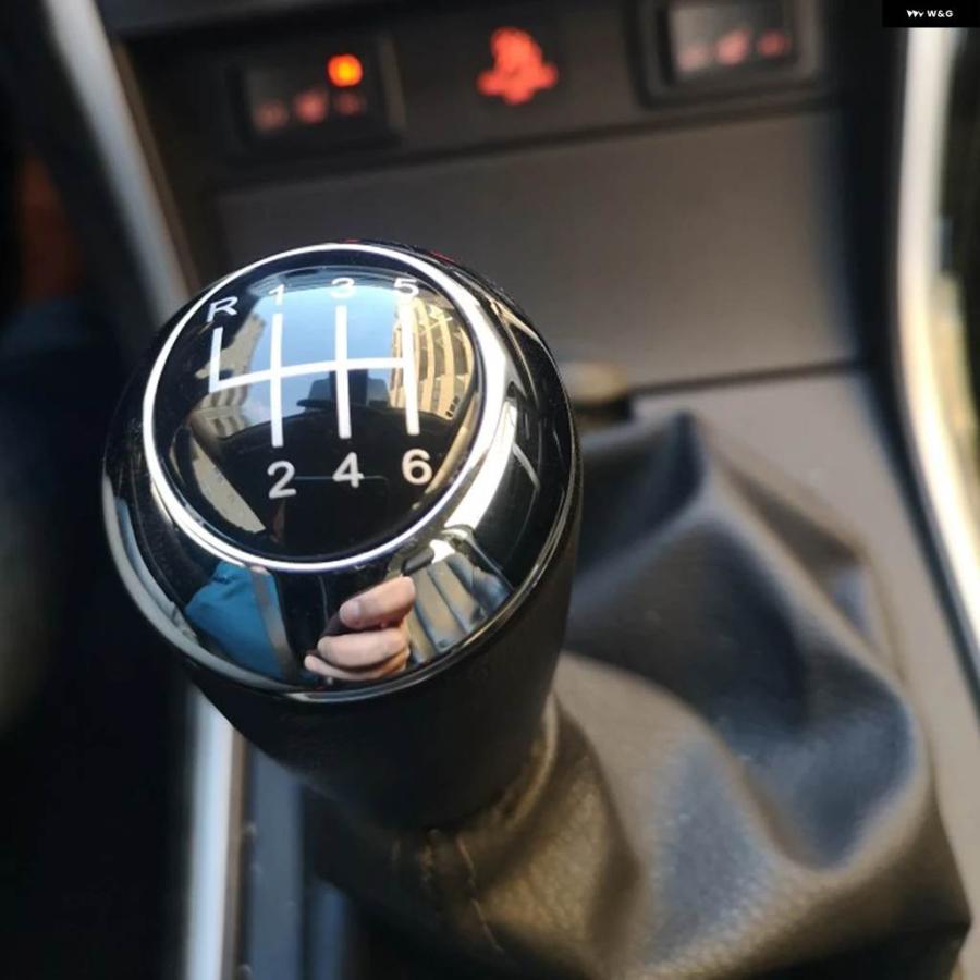 並行輸入品 マツダ 3 BK BL 5 CR CW 6 II GH CX-7 ER MX-5 NC III MT用 5/6速 ギア シフト ノブ レザー レバー