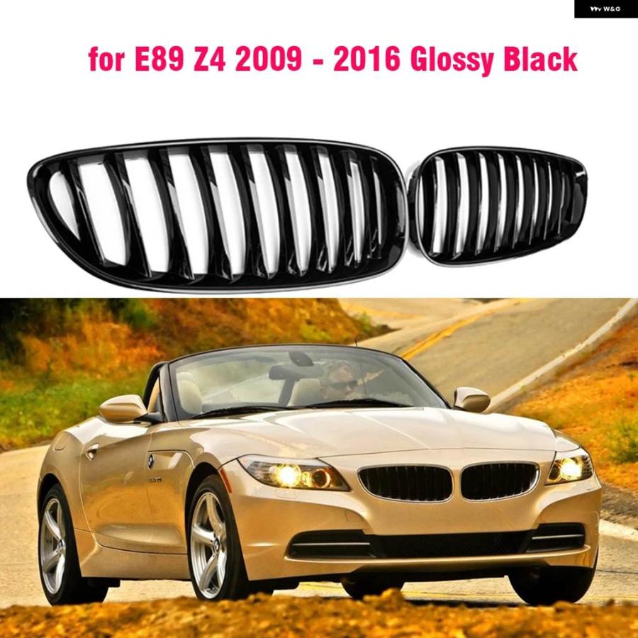 並行輸入品 フロントセンター グリル グロスブラック BMW E89 Z4 SDRIVE20I SDRIVE28I SDRIVE35IS SDRIVE30I SDRIVE23I 2009-2016カー