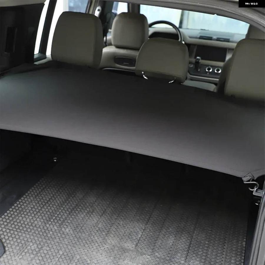 Rakuten - 並行輸入品 ランドローバー ディフェンダー 110 2020-2024 車 リア トランク カーテン カーゴカバー 収納 バッグ ネット オックス フォ