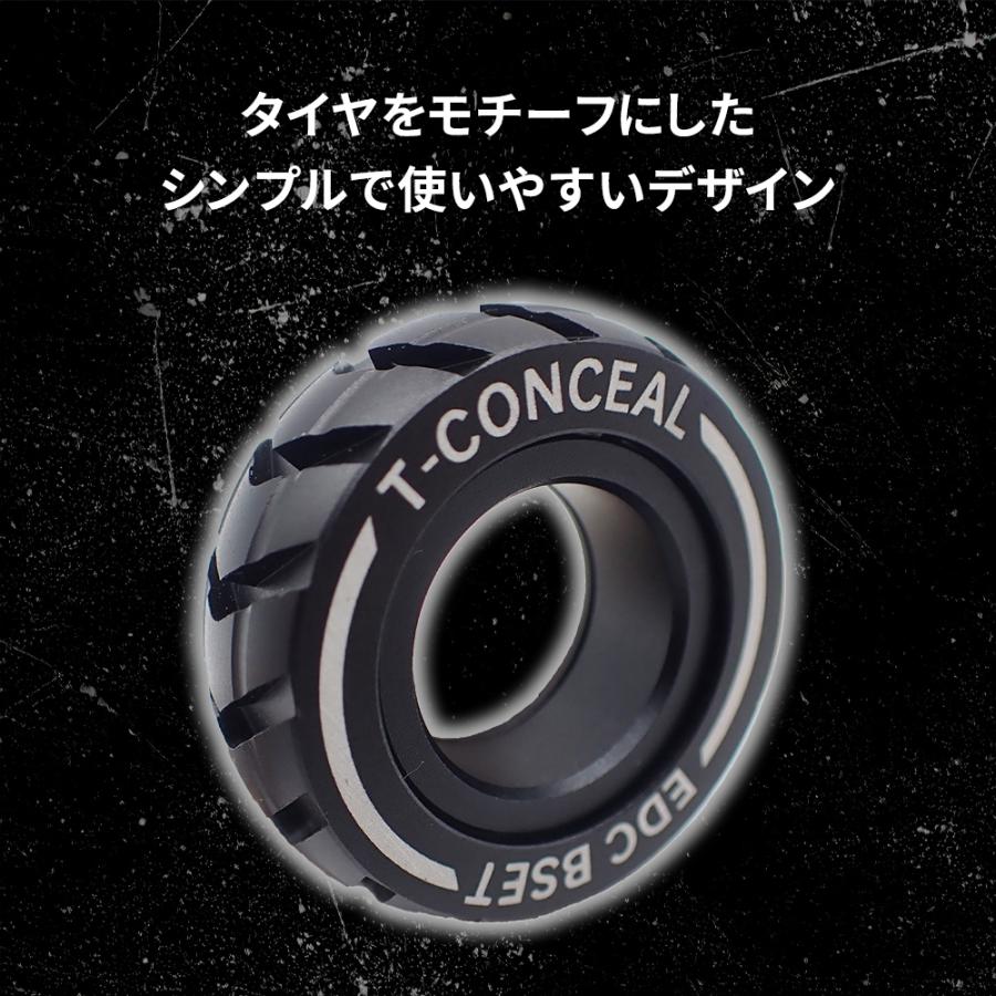 フィジェットスライダー タイヤ型 フィジェットトイ 金属製 マグネット搭載 回転 スライダー 指輪型 ガジェット 暇つぶし デスクトイ ED mdr101-10021472 エムディーアール 楽天市場店 サンプル画像2