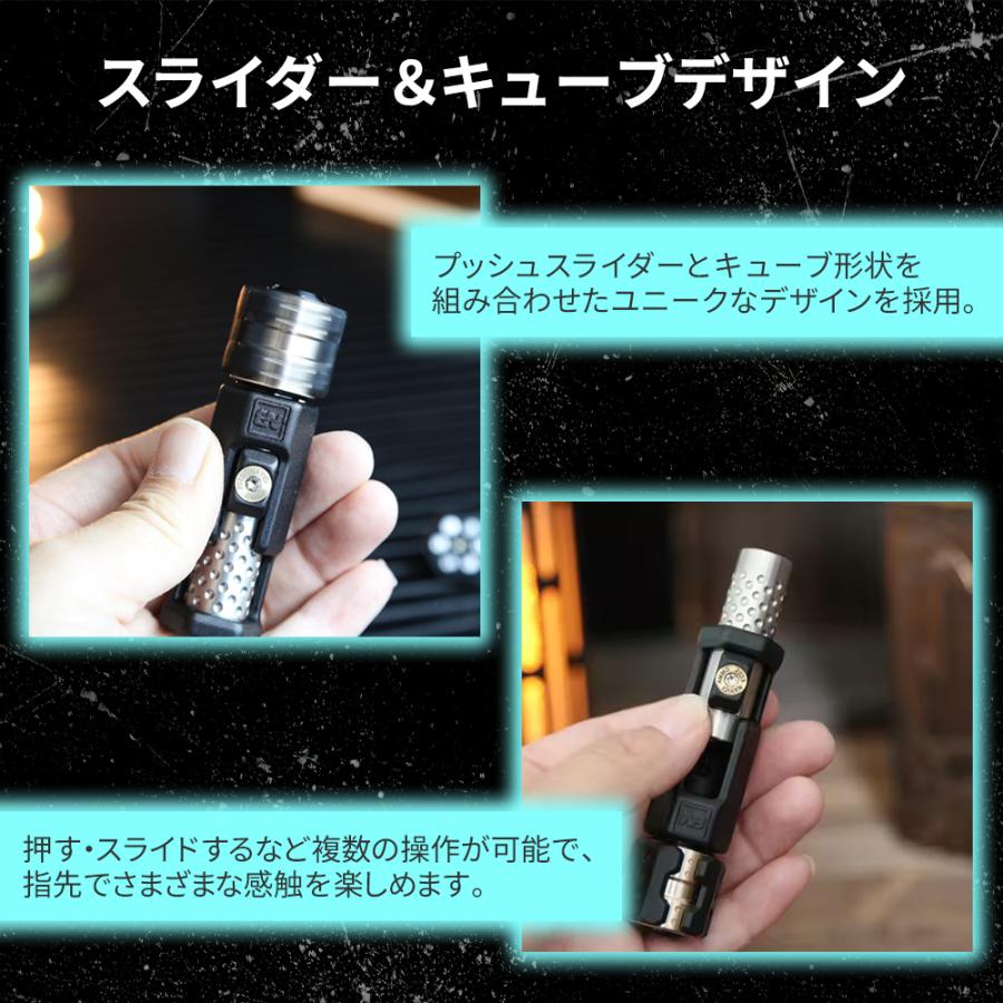 フィジェットスライダー 金属製 キューブ型 プッシュスライダー EDC ガジェット デスクトイ 指遊び コンパクト 携帯用 おもちゃ オフィ mdr101-10021473 エムディーアール 楽天市場店 サンプル画像2