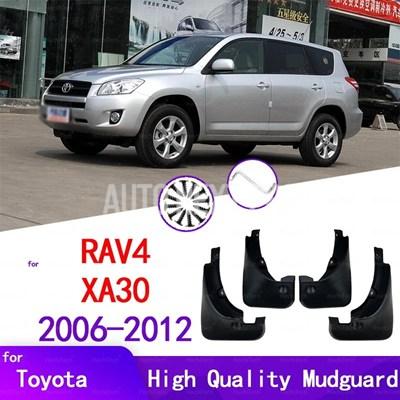トヨタ RAV4 2006 ? 2012 XA30 2007 2008 2009 2010 2011 車 フェンダーマッドガードマッドフラップガードスプラッシュフラップカーアク