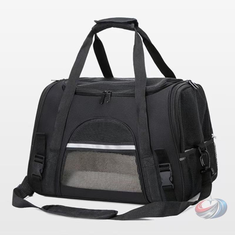 Rakuten - ペットキャリー 晟恒中馳 折りたたみバッグ 4way 犬 猫 小型 10kg以下 ドーム型窓付き 通院や旅行にも便利なペットリュック