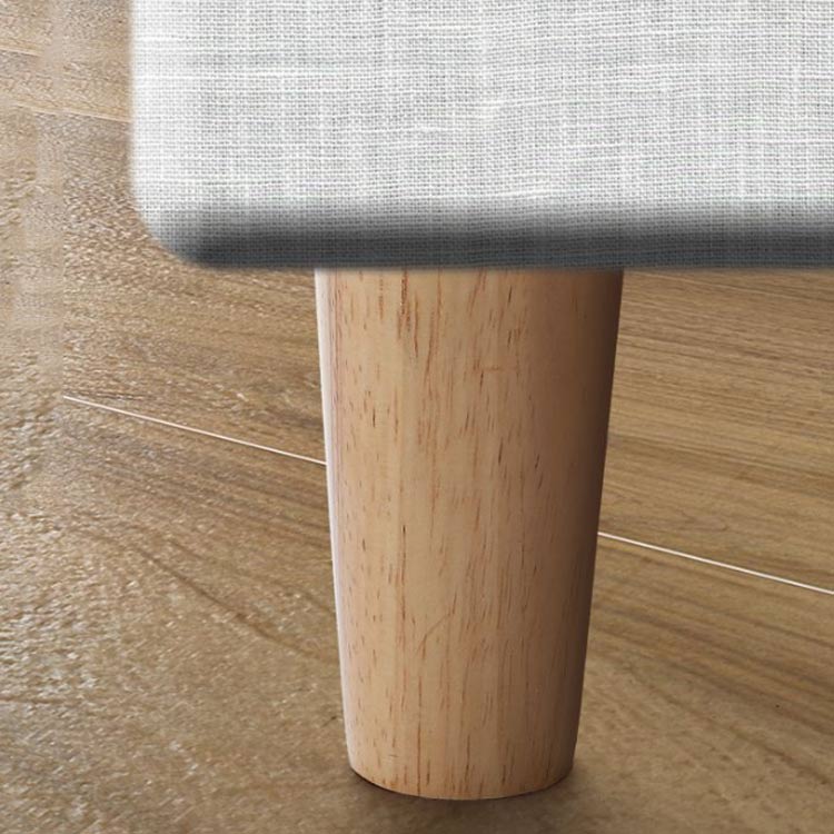 ソファ足 M8 家具足 高さ5cm 家具パーツ 木製脚 机足 キャビネット足 ソファ テーブル足 頑丈 高さ調整 4本セット 置き換え ベッド ソファー 6cm かさ上げ 足の交換用 木製 [3]