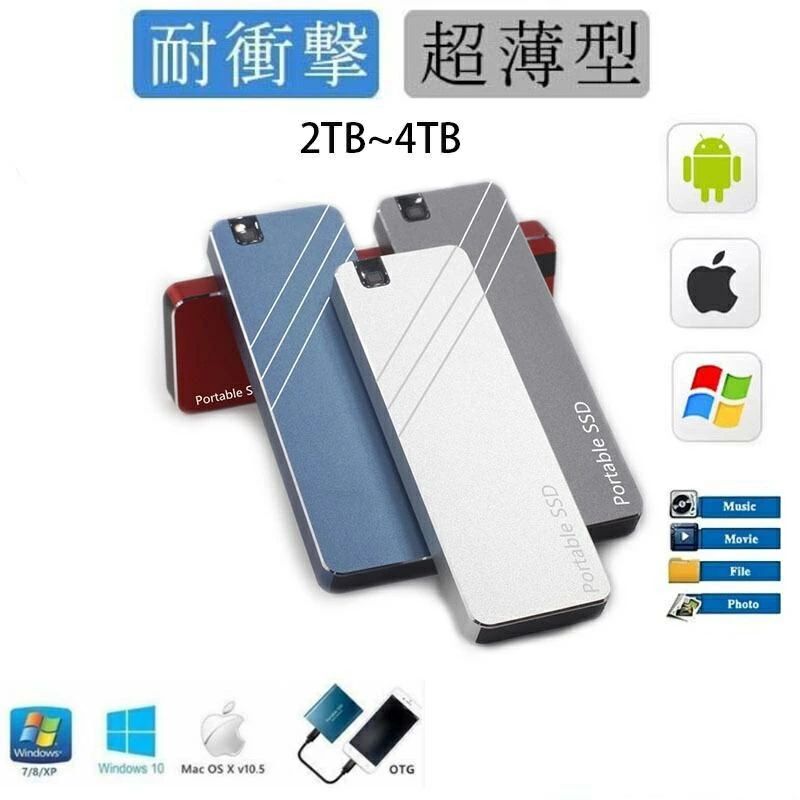 Lan Connector （Nas） - SSD 外付け ssd 2TB USB Type-C 品質保証 軽量 USB3.1 コンパクト ポータブル ポータブルSSD 金属の質感 耐衝撃 防塵 防滴